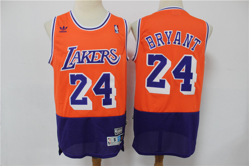 2020 Men Los Angeles Lakers #24 Bryant orange new style Game Nike NBA Jerseys->los angeles lakers->NBA Jersey